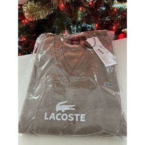 Lacoste Cashmere Sweater Size 5 Camel/Brown